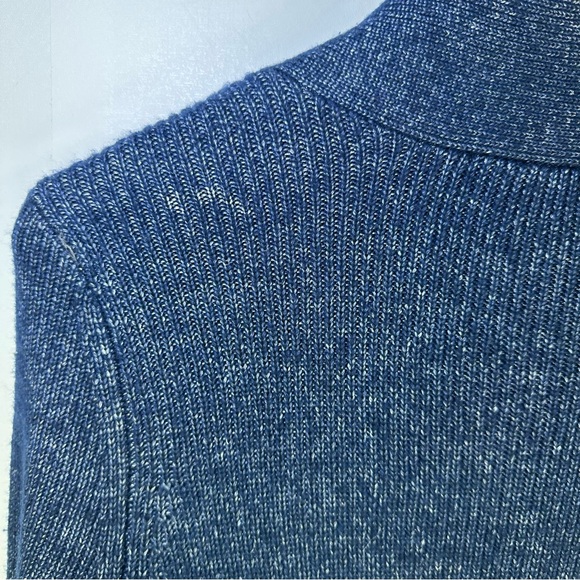 White House Black Market cardigan Blue size small Long Cardigan Wool Blend - Picture 13 of 14